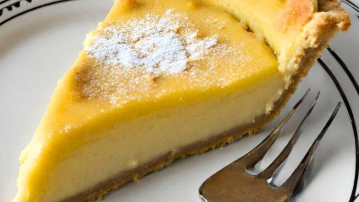 Old Fashioned Custard Pie