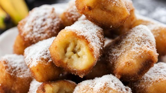 Deep Fried Banana Bites