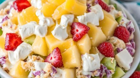 Hawaiian Cheesecake Salad